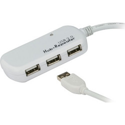 Aten UE2120H USB Hub 2.0 USB-A με 3 Θύρες USB-A