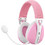 Havit Fuxi H1 Ασύρματο Gaming Headset Over Ear Pink