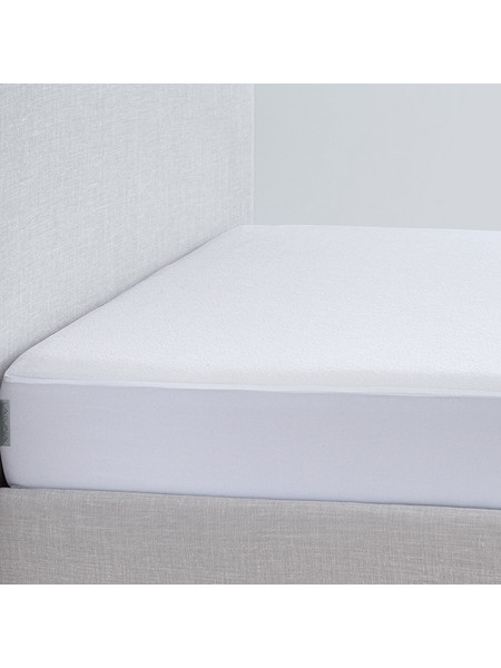 Αδιάβροχο Επίστρωμα Υπέρδιπλο 160X210+35 La Luna Coral Λευκό (160x210+35)