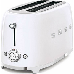 Smeg TSF02WHEU Φρυγανιέρα 2 Θέσεων 1500W Λευκή