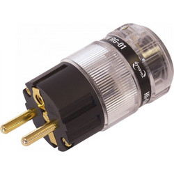 Dynavox High-End Hi-Fi Schuko Safety Plug (206142) Φις Τροφοδοσίας Νικελίου
