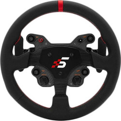 Simagic GT1-SR 330mm Τιμονιέρα Add-On (Leather) με μαγνητικά paddles, QR70, R-τύπος