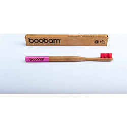 Boobam Brush Style Soft Οδοντόβουρτσα Ροζ