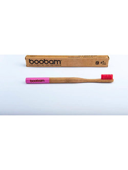 Boobam Brush Style Soft Οδοντόβουρτσα Ροζ