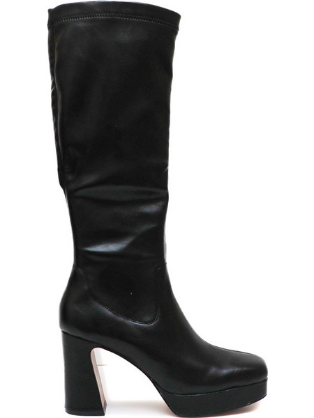 Emanuelle Vee Bella Knee High Boots Black