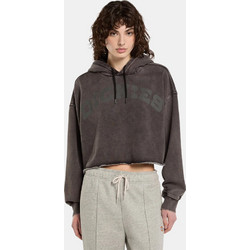 Dickies Hollywood Cropped Γυναικείο Φούτερ με Κουκούλα Μαύρο DK0A8E51BLK1