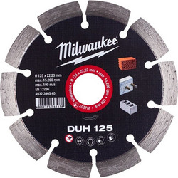 MILWAUKEE ΔΙΑΜΑΝΤΟΔΙΣΚΟΣ DUH 125X22mm (4932399540)