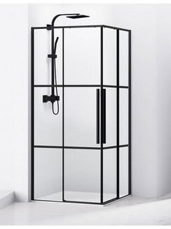 DOUBLE SLIDING SHOWER CABIN 800x800x1950mm