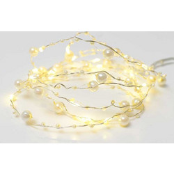 ACA PEARL Σχέδιο 20 LED ΛΑΜΠΑΚΙΑ ΣΕΙΡΑ ΘΕΡΜΟ ΛΕΥΚΟ - ΑΣΗΜΙ ΚΑΛΩΔ ΧΑΛΚΟΥ & ΜΠΑΤΑΡΙΕΣ 2xAA IP20 2m+10cm 1.2W - ACA - X01201111