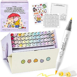 Ohuhu Honolulu Σετ Μαρκαδόροι Ohuhu x Coco Wyo Cozy Mood Coloring Kit | Y30-80406-62