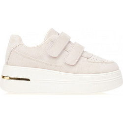 Sneakers TSOUKALAS μπεζ σουέτ