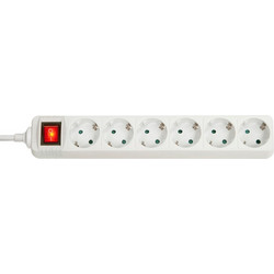 CABLE POWER EXTENSION 1.4M/6OUTL. 73103 LINDY
