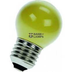 Bulb E27 15W P45 220V YELLOW Spectrum