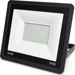 VenCore 9010-50011 - Floodlight LED 100W 120 185-265V DW - Προβολέας LED Slim Series VenCore 120 Μοίρες 100 Watt 185-265 Volt