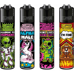 Clipper Classic Large Mix Slogan 14