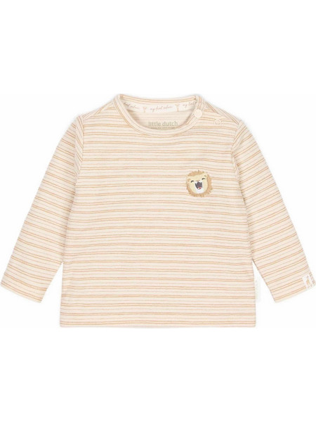 Little Dutch Μπλουζάκι μακρυμάνικο Little Safari Stripe 4-6 Μηνών