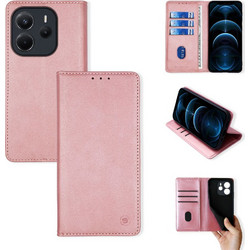 Sonique Vintage Magnet Wallet Θήκη Πορτοφόλι Pink Gold (Xiaomi Redmi Note 14 4G)