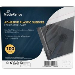 Mediarange Cd Hullen 100pcs Folientaschen 10.4mm Transparent BOX04