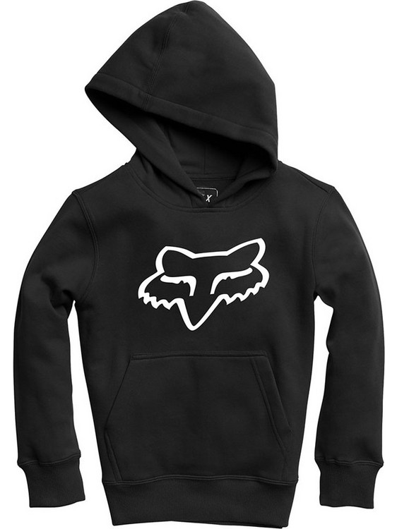 Fox Racing Legacy Παιδικό Φούτερ με Κουκούλα Μαύρο 15593-001