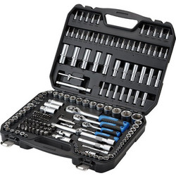 DRAPER HI-TORQ(R) Metric Socket and Bit Set 1/4" 3/8" and 1/2" Sq. Dr. . (188 Piece)