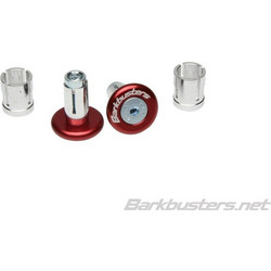 BARKBUSTERS Accessory Bar End Plug Anodized Red