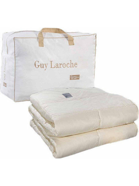 Guy Laroche Πάπλωμα Μονό Μάλλινο 160x220 Wool White