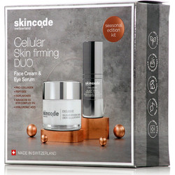 Skincode Set Exclusive Cellular Anti-Aging Cream 50ml + Cellular Wrinkle Prohibiting Eye Serum 15ml