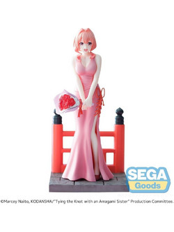 SEGA Tying the Knot with an Amagami Sister Yuna Φιγούρα Luminasta 19cm