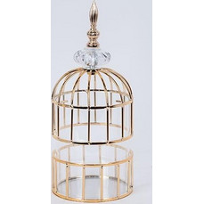 ΦΑΝΑΡΙ ΚΛΟΥΒΙ ΜΕΤΑΛΛΙΚΟ ΧΡΥΣΟ 13x32cm