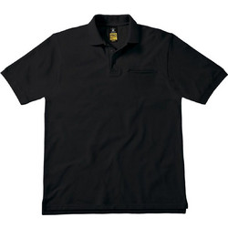 Workwear Blended Pocket Polo B & C Energy Pro Black