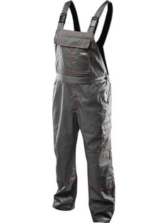 NEO TOOLS Φόρμα εργασίας με τιράντες 245g/m BASIC 81-430-M