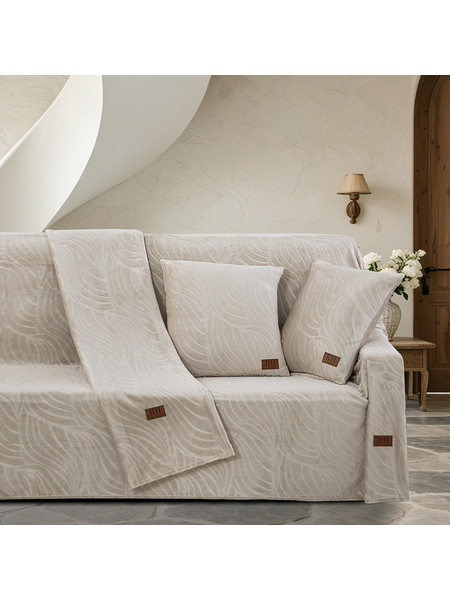 Beauty Home Σετ ριχτάρι 3τμχ Sienna Art 8670 (180x160+180x250+180x300) Μπεζ