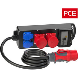 ΚΟΥΤΙ ΔΙΑΝΟΜΗΣ ΚΑΟΥΤΣΟΥΚ 5P 32A IP54 ΜΕ 2xCEE 32A & 2xΣΟΥΚΟ STEYREGG 9441075 PCE