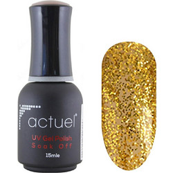 Actuel UV Gel Polish 548 Glitter Ημιμόνιμο Βερνίκι Νυχιών 15ml