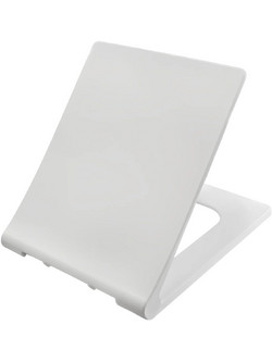 Elvit 0410 Καπάκι Λεκάνης Τετράγωνο από Βακελίτη Slim Λευκό 44.5x35.6cm 0410-ELVIT