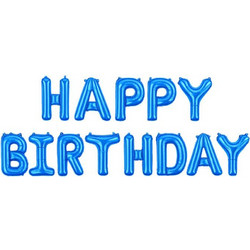 Διακοσμητικά Μπαλόνια Γράμματα HAPPY BIRTHDAY - HAPPY BIRTHDAY Foil Letter Balloons-238682-238682