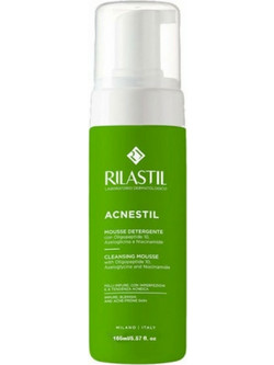 Rilastil Acnestil Ενυδατικός Αφρός Καθαρισμού Προσώπου για Ακμή 150ml
