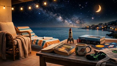 Cosmic Reading & Gear: Τα βιβλία, τα παιχνίδια και τα αξεσουάρ που θα σε ταξιδέψουν στο σύμπαν αυτό το καλοκαίρι